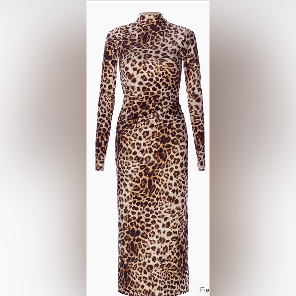 Good American Leopard Print Dress